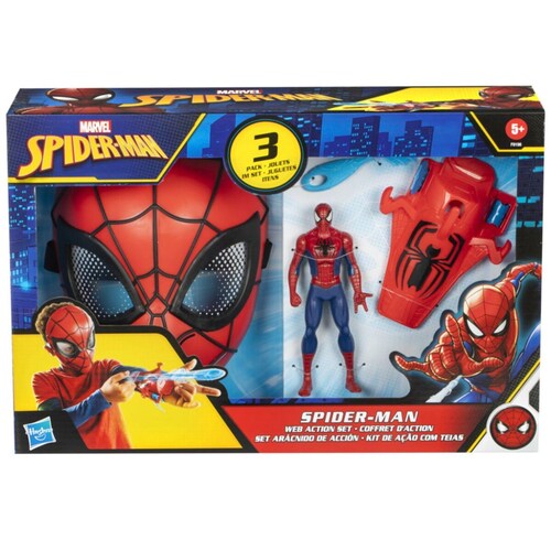 Set Arácnido Marvel Spider-Man 3 Juguetes de Hasbro