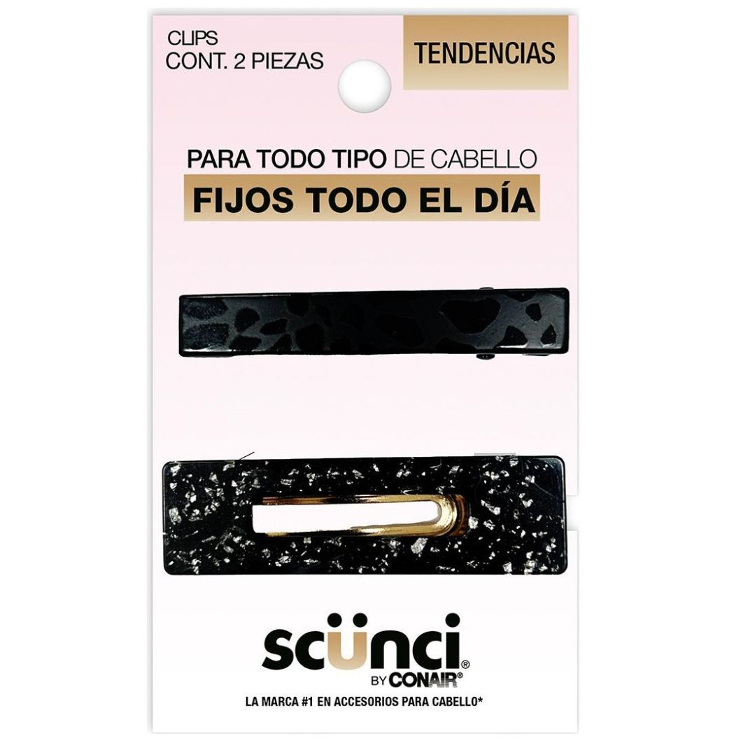 Clips Black & White 2 Piezas image number 0