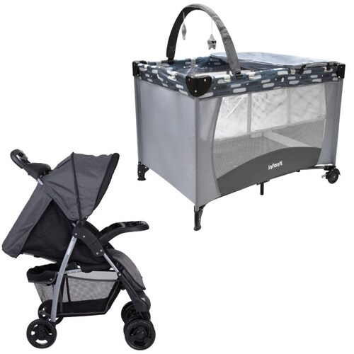 Bundle Doble Sistema de Viaje y Cuna de Viaje Infanti