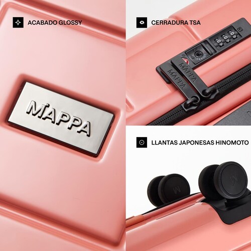 Maleta Lite 24 Naranja Mappa