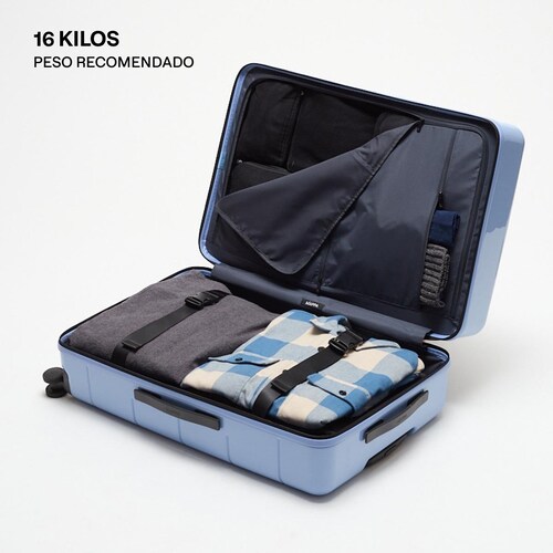 Maleta Lite 24" Azul Claro Mappa