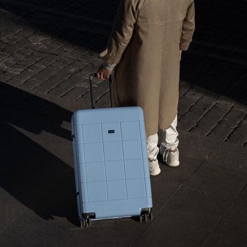 Maleta Lite 24" Azul Claro Mappa