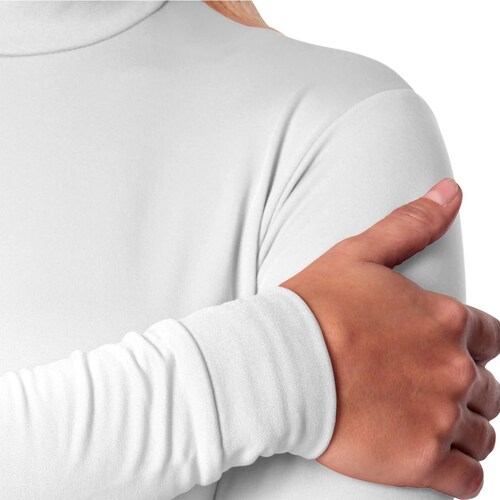 Camiseta Cuello Alto Afelpado Térmico para Mujer Oscar Hackman