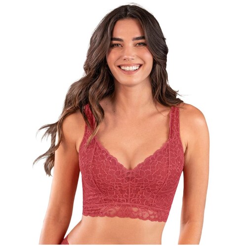 Brasier Encaje Busto Pesado Leonisa para Mujer