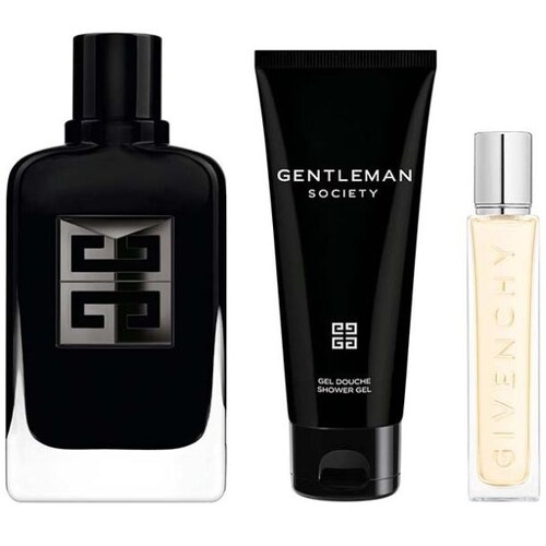 Set Eau de Parfum Givenchy Gentleman Society Extreme 100 Ml + Shower Gel 75 Ml+ Perfumero de Viaje 12.5 Ml para Hombre