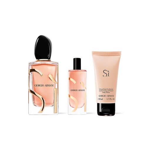 Set Eau de Parfum Armani si  Intense 100 Ml para Mujer