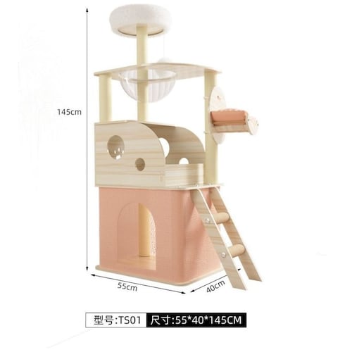 Mueble Rascador para Gato  Ts01 Famoc