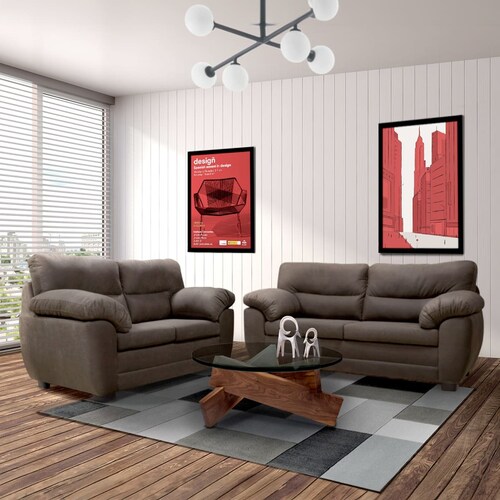 Love Seat Libia Artaban Chocolate de Elite Artaban