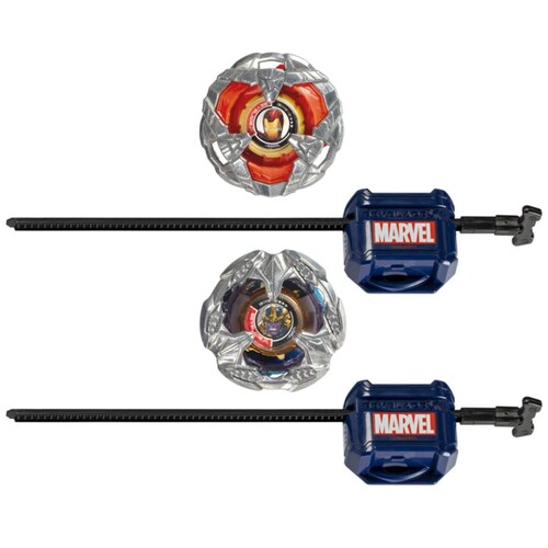 Beyblade X Marvel Thanos Vs. Iron Man