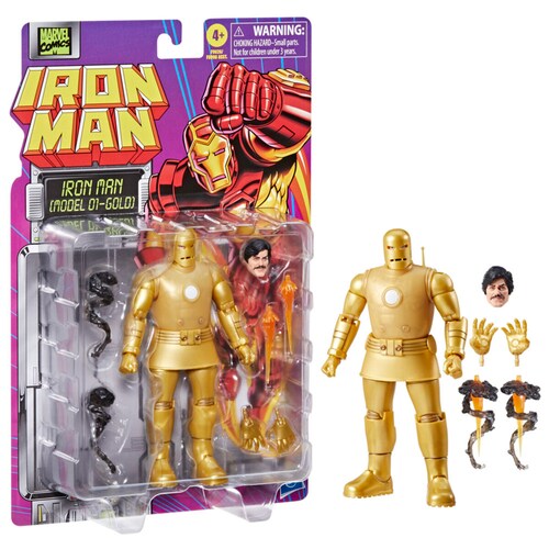 Figura de Acción Coleccionable Iron Man Marvel Legends de Hasbro