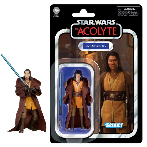 Figura de Acción Jedi Master Sol Star Wars: The Acolyte de Hasbro