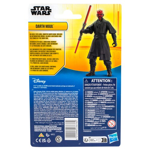 Figura de Acción Darth Maul Línea Epic Hero Series Star Wars de Hasbro