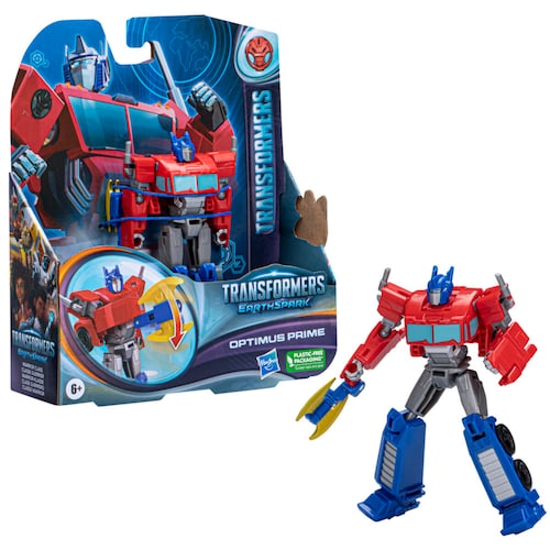 Figura de Acción Optimus Prime Transformers Earthspark de Hasbro