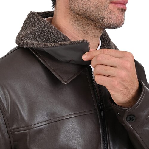 Chamarra de Piel para Hombre Perry Ellis