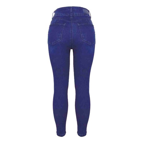Jeans Skinny Fit Berona Pretina Ancha para Mujer Petite