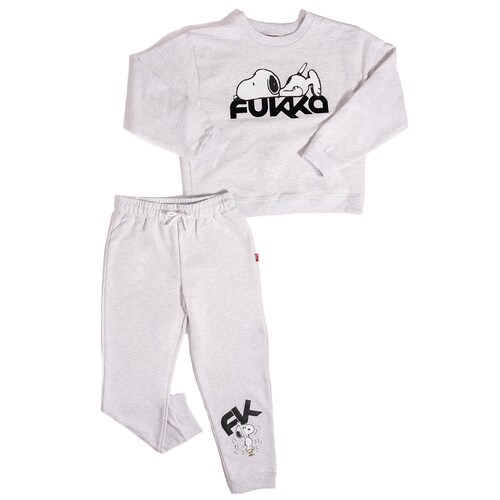 Conjunto de Sudadera y Pants para Niño Fukka Snoopy