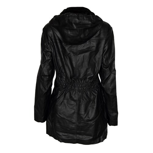 Chamarra Larga con Capucha para Mujer Talla Extra
