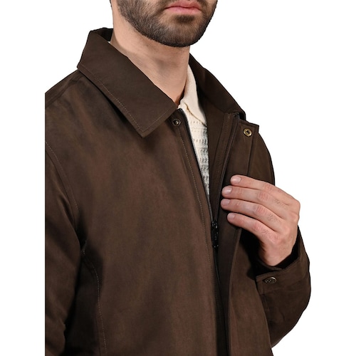 Chamarra de Ante para Hombre Lee
