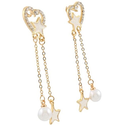Aretes Estrella con Perla Lulu