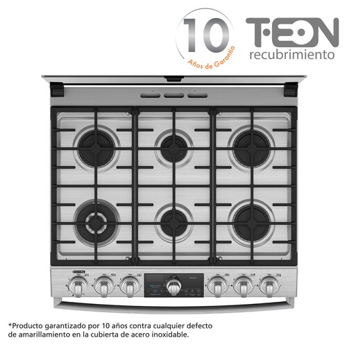 Estufa Mabe 30” Inox con Tecnología Ultimate Mabe