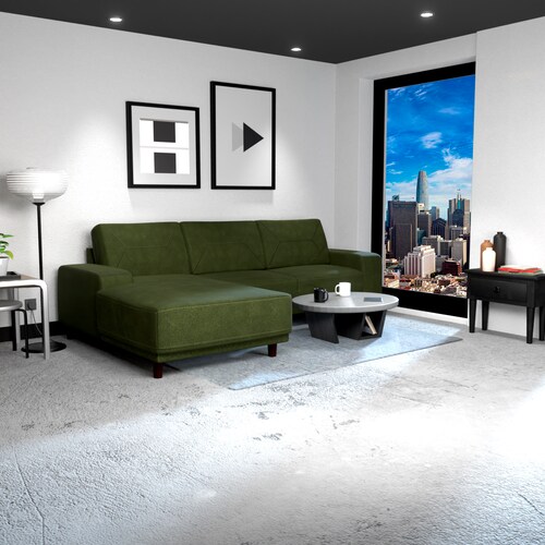 Modular Chaise Izquierdo Eilan Gospel Olive Elite Artaban