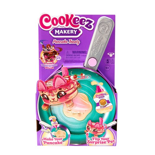 Peluche Interactivo Cookeez Makery Hot Cake Sorpesa Bandai