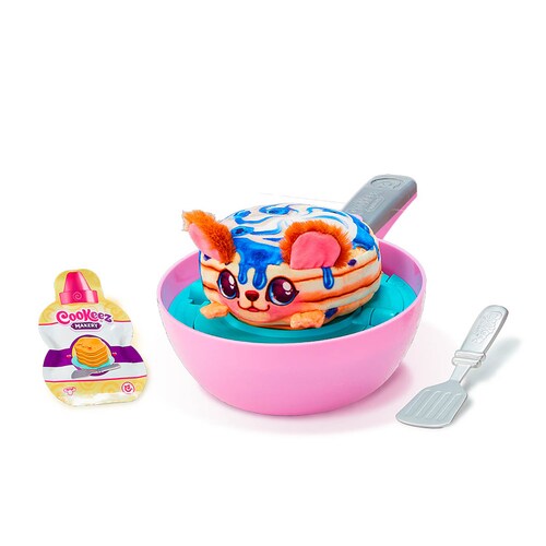Peluche Interactivo Cookeez Makery Hot Cake Sorpesa Bandai
