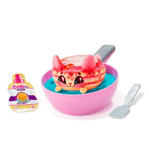 Peluche Interactivo Cookeez Makery Hot Cake Sorpesa Bandai