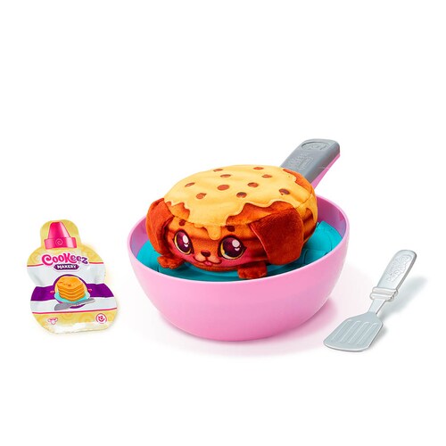Peluche Interactivo Cookeez Makery Hot Cake Sorpesa Bandai