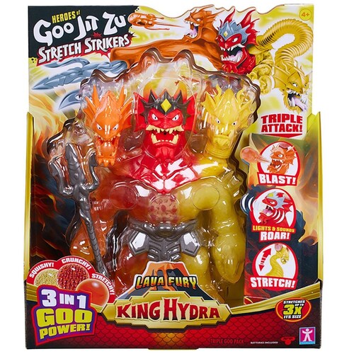 Goo Jit Zu Stretch Strikers King Hydra S9 Bandai