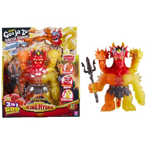 Goo Jit Zu Stretch Strikers King Hydra S9 Bandai