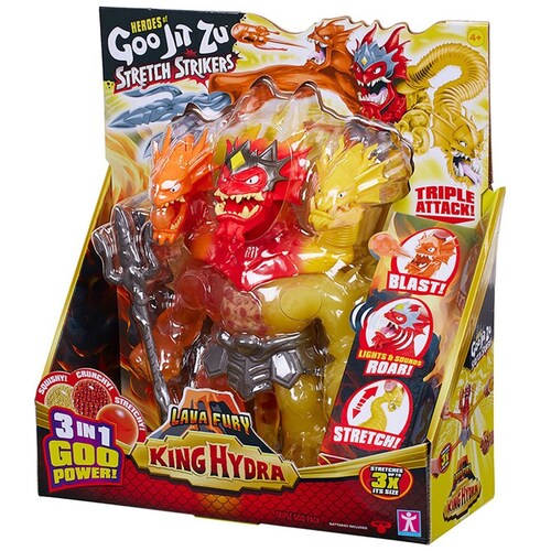 Goo Jit Zu Stretch Strikers King Hydra S9 Bandai