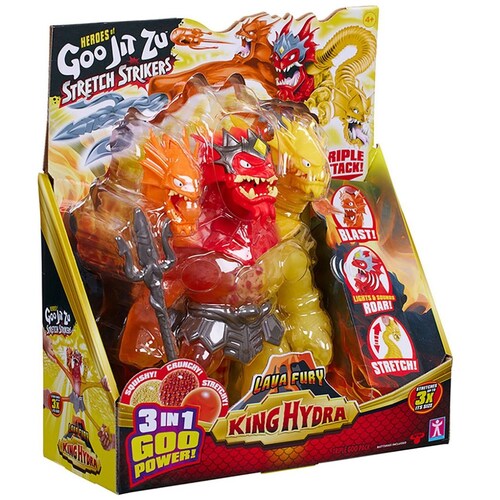 Goo Jit Zu Stretch Strikers King Hydra S9 Bandai