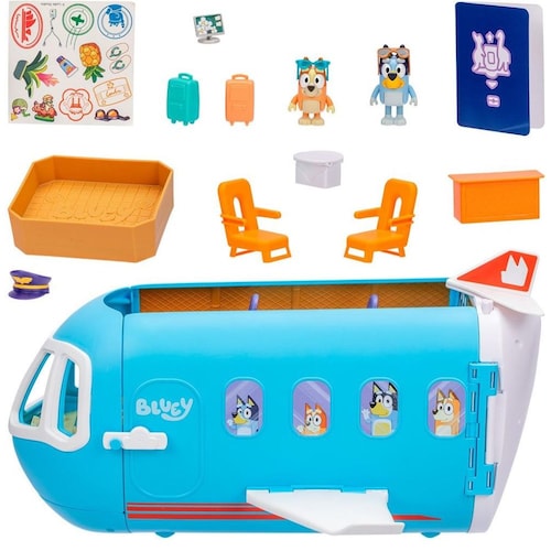 Bluey S11 3 In 1 Airplane Playset Bandai