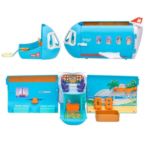 Bluey S11 3 In 1 Airplane Playset Bandai