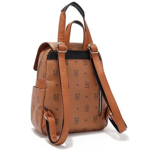 Mochila Backpack Nikky By Nicole Lee Café© para Mujer