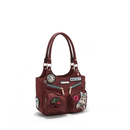 Bolso Handbag Nicole Lee Rojo para Mujer