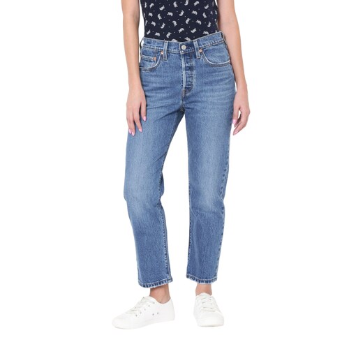 Jeans Levi's 501 Crop para Mujer Junior