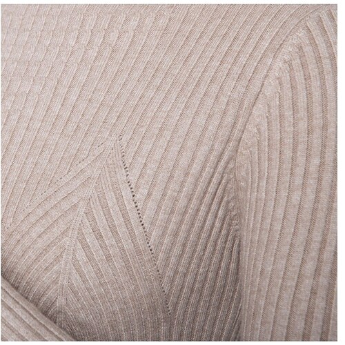 Suéter Cuello Smock para Mujer Petite Banana Limón