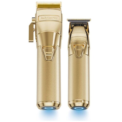 Combo Clipper Y Trimmer Fxone Gold Babyliss