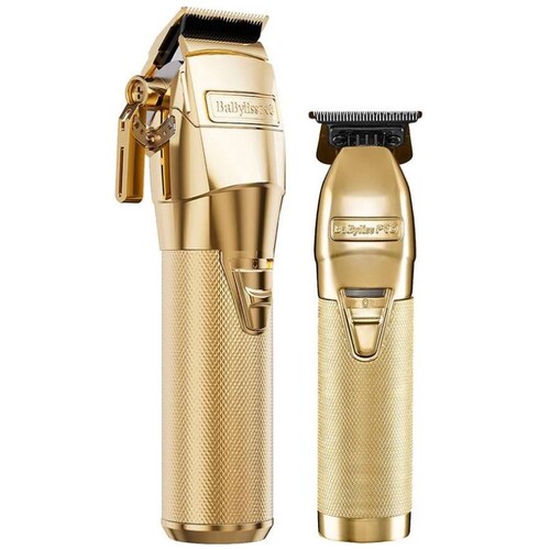 Combo Clipper Y Trimmer Fxone Gold Babyliss