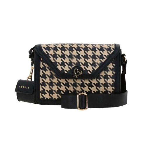 Bolso Crossbody Gorett Negro para Mujer
