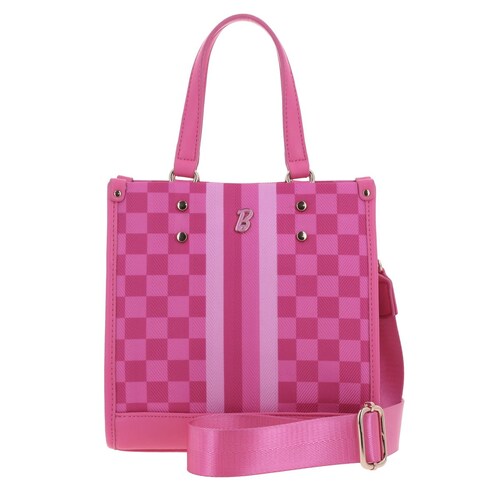 Bolso Satchel Rosa Barbie By Gorett para Mujer