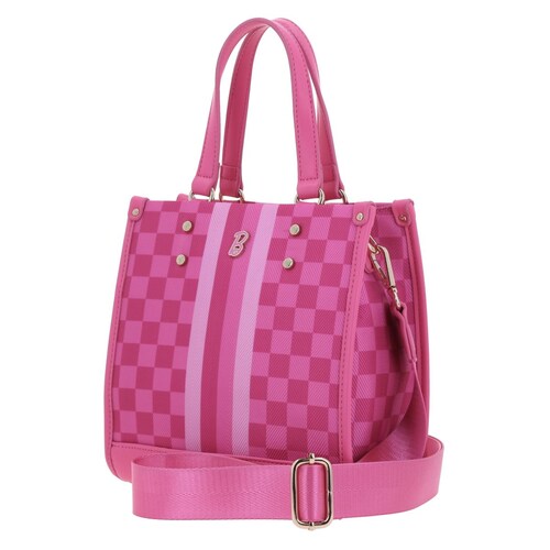 Bolso Satchel Rosa Barbie By Gorett para Mujer
