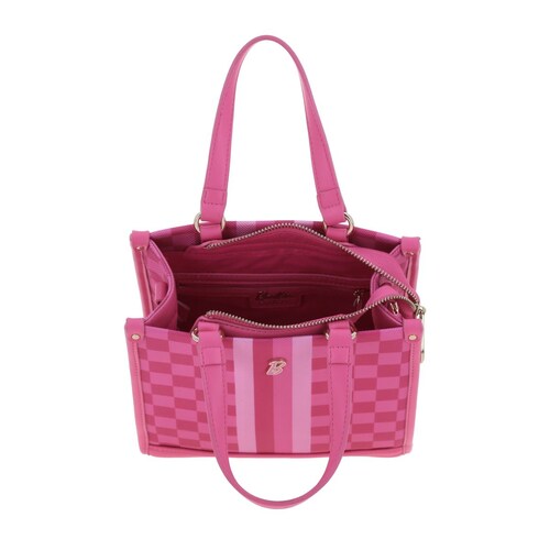 Bolso Satchel Rosa Barbie By Gorett para Mujer