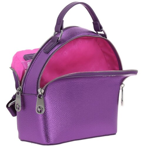 Bolso Backpack Barbie By Gorett Morado  para Mujer