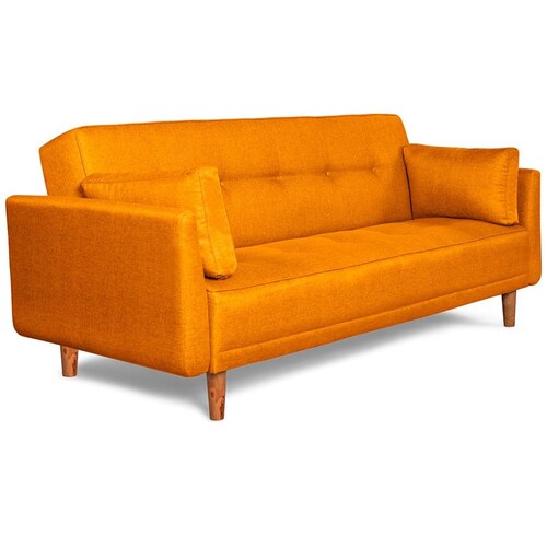 Sofá Cama Lucille Mostaza Makora