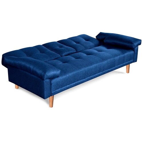 Sofá Cama Hendrix Azul Makora