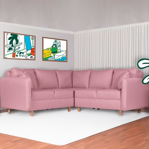Sala Esquinera Maccan Rosa Makora