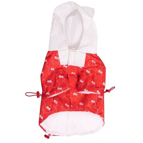 Impermeable Mediano Unisex Sanrio Hello Kitty Ruz